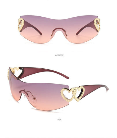 Purple Pink Sunglasses
