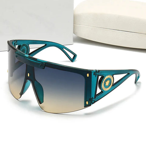 Verrachi Green Frame Sunglasses