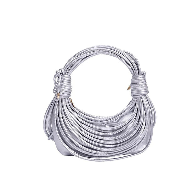 Silver Spaghetti Bag