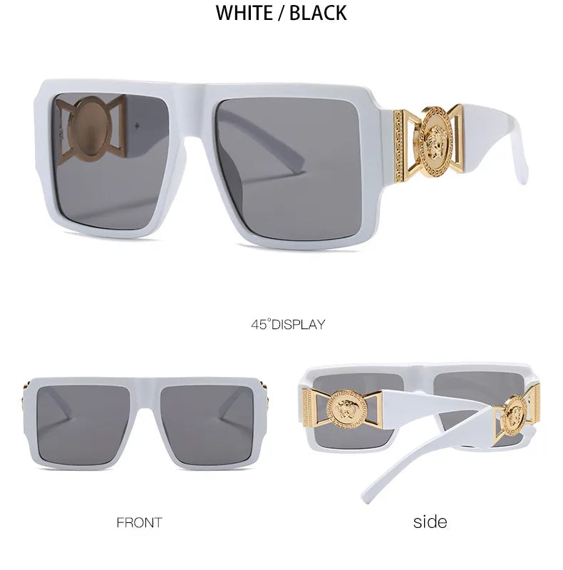 White Square Sunglasses