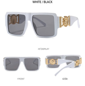 White Square Sunglasses