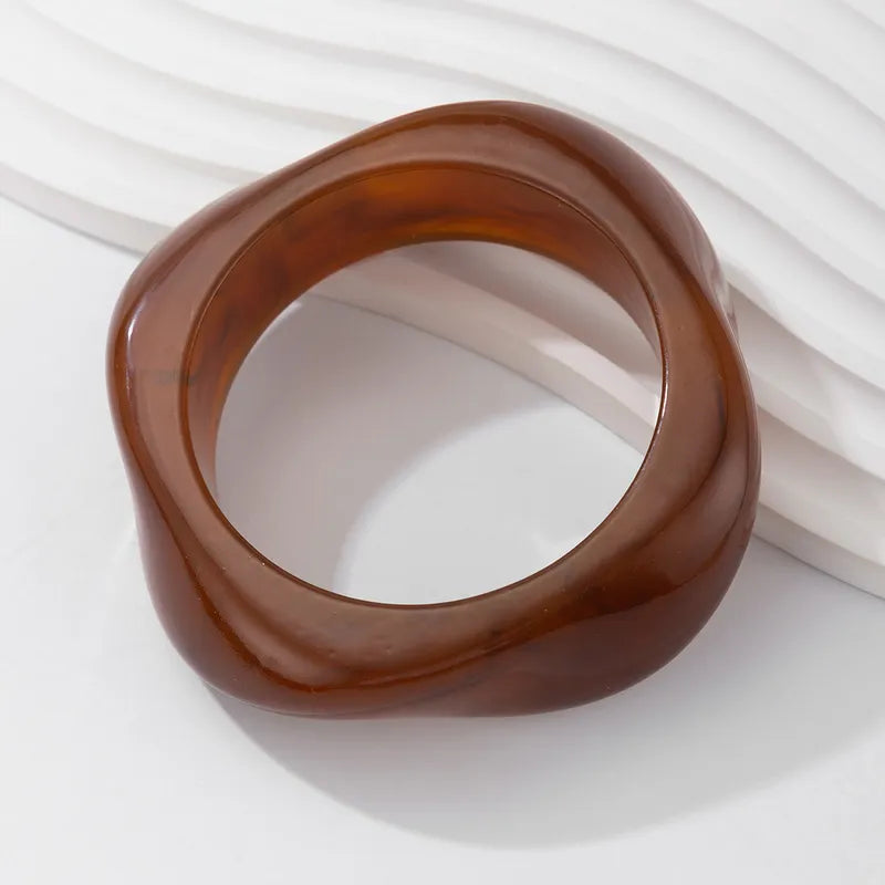 Simple Bangle- Brown