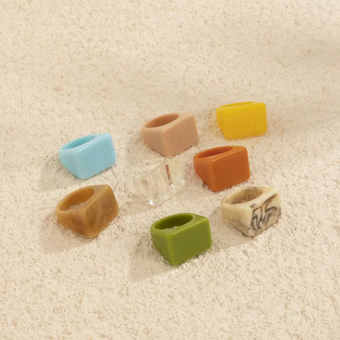 Vacation Vibes 6-Pcs Rings