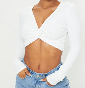 Blaire Wrap Crop Top